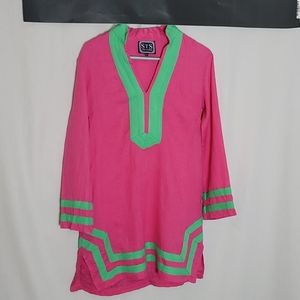 Sail to Sable Linen Dress size 0